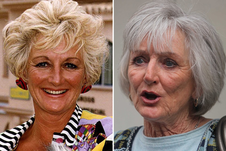 Polly Perkins went on to star in EastEnders as Dot Branning's sister Rose