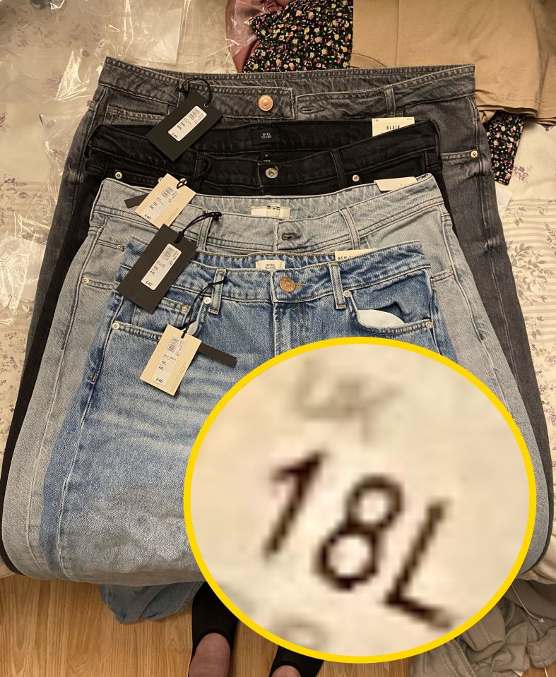 River Island issued an apology and said they tried to stay consistent with sizing as much as possible