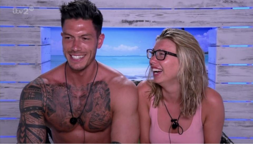 Adam initially coupled up with Olivia Buckland when he entered the villa