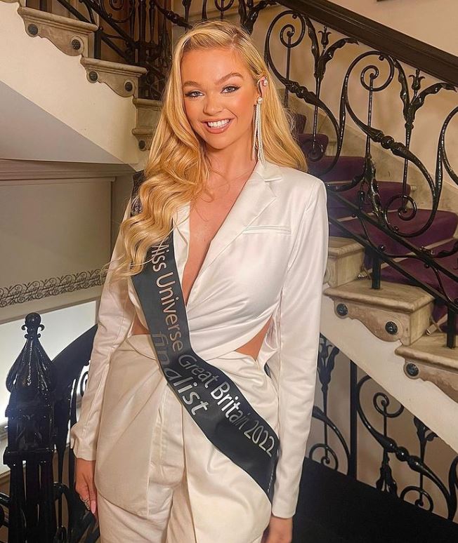 She's since been a huge success - and is now competing in the Miss Universe GB contest