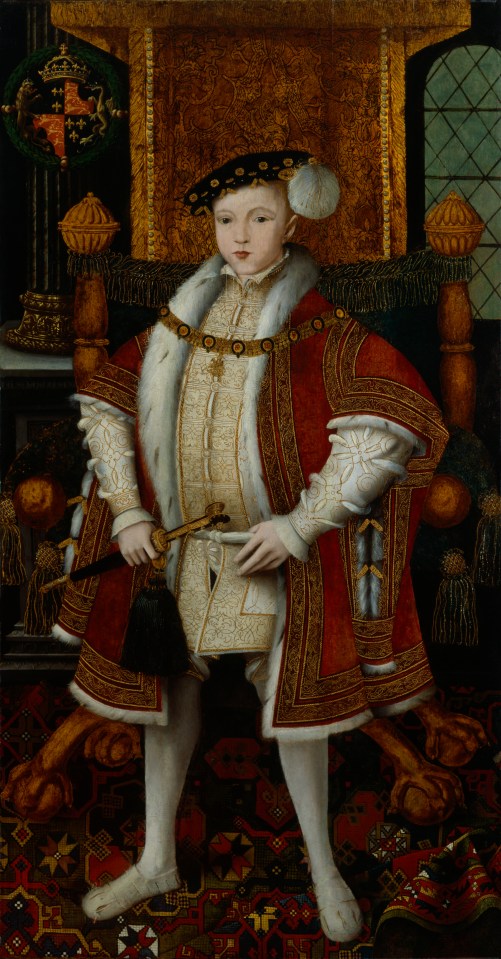 Edward VI was the first surviving and only legitimate son.