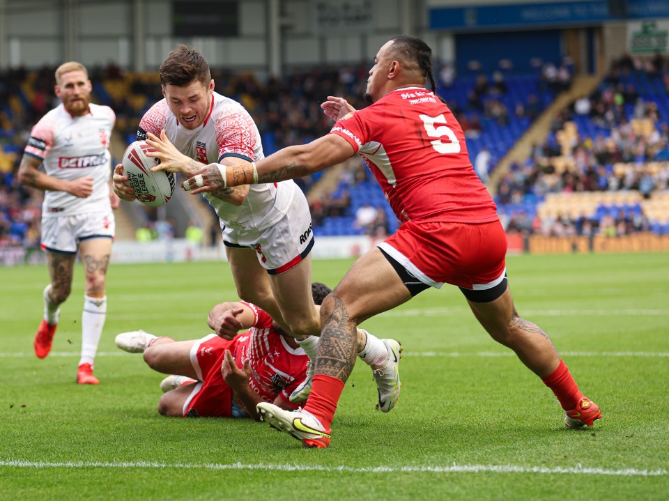 Bateman scored one try and set up George Williams' effort