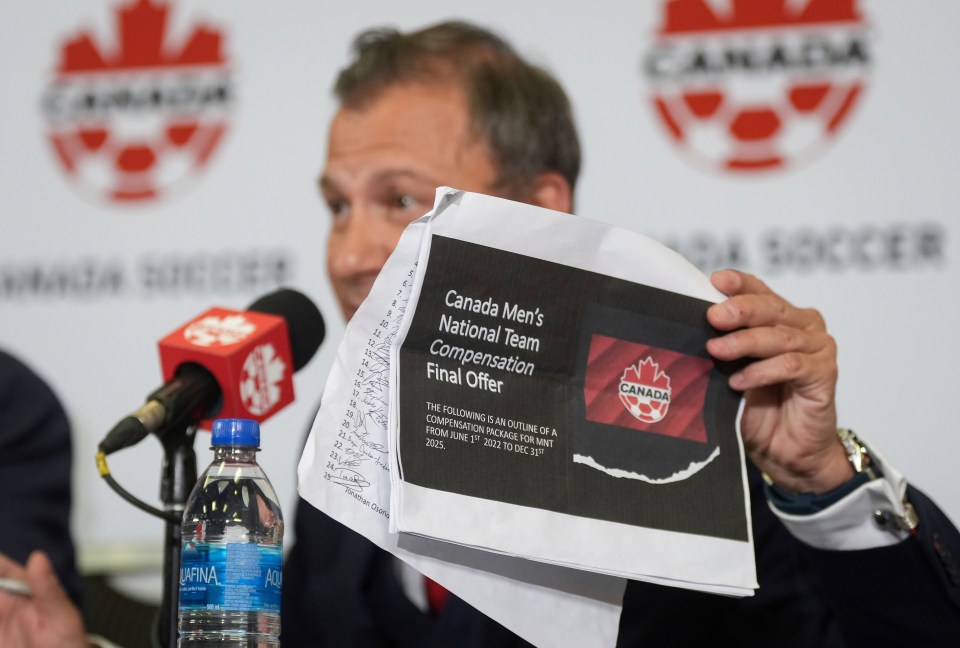 Canada soccer boss Bontis has expressed his disappointment in the team