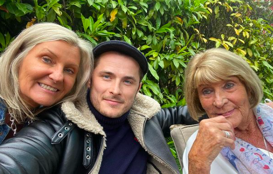 EastEnders' Max Bowden celebrated the Jubilee with his mum and nan