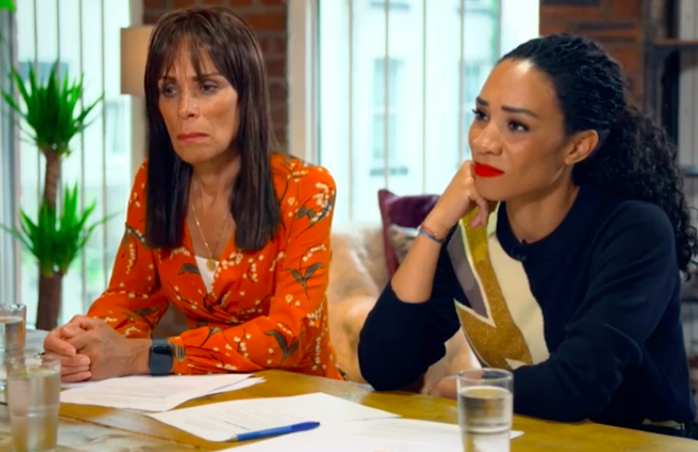 Mavis and Michelle Ackerley were shocked by Sharon's story