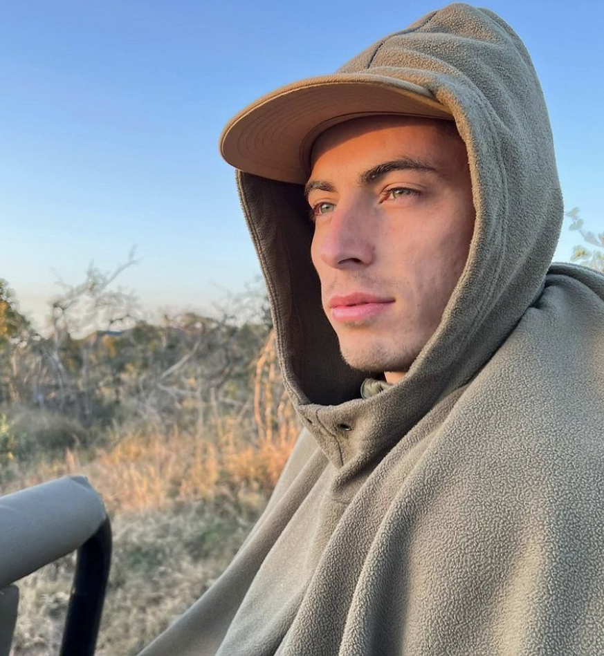 Kai Havertz has gone on safari to South Africa