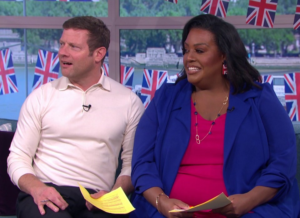 Dermot O'Leary and Alison Hammond laughed at the story