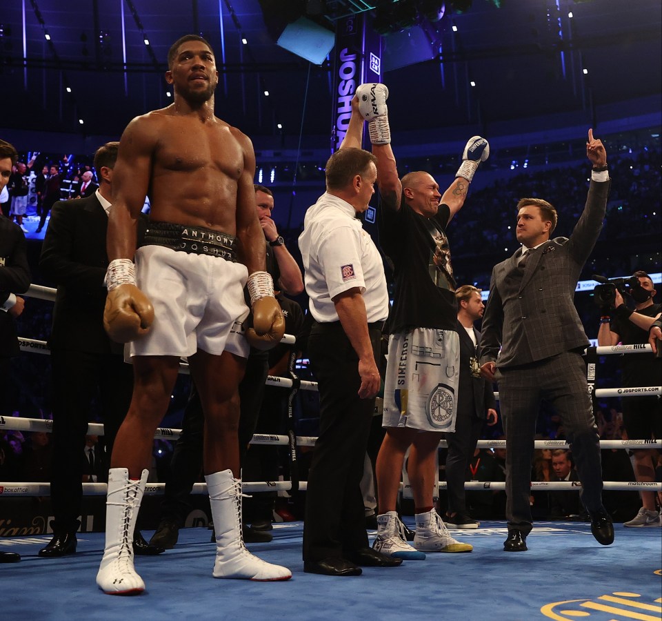 Anthony Joshua and Oleksandr Usyk have agreed terms to rematch