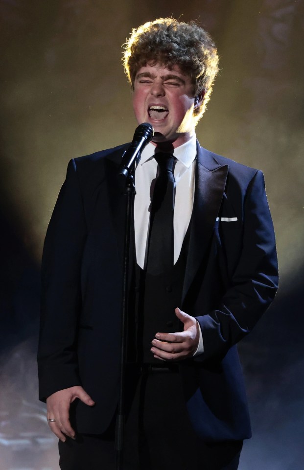 Singer Tom Ball placed third - but many fans think he should have won