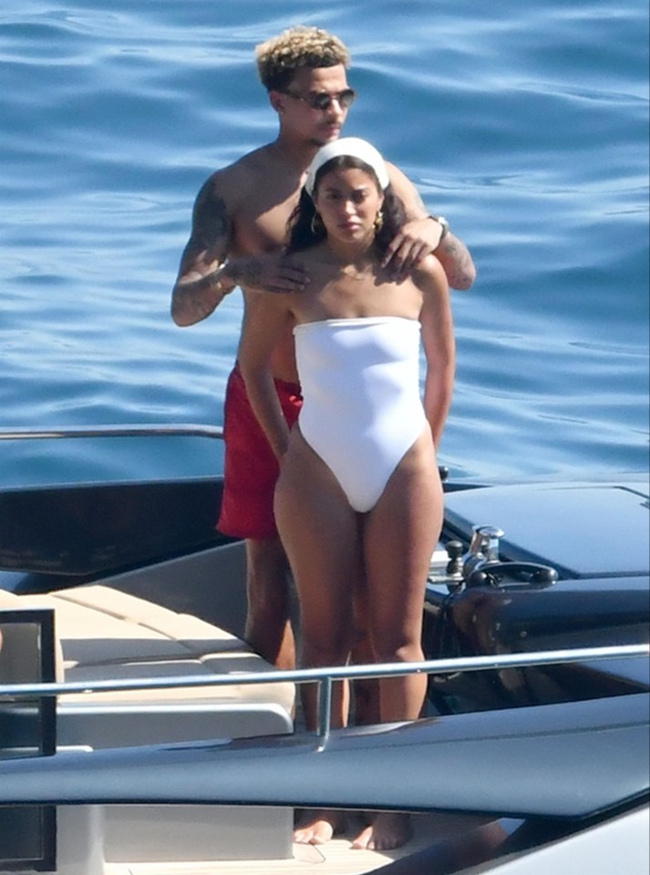 Dele Alli has been spotted in Italy with stunning model Cindy Kimberly