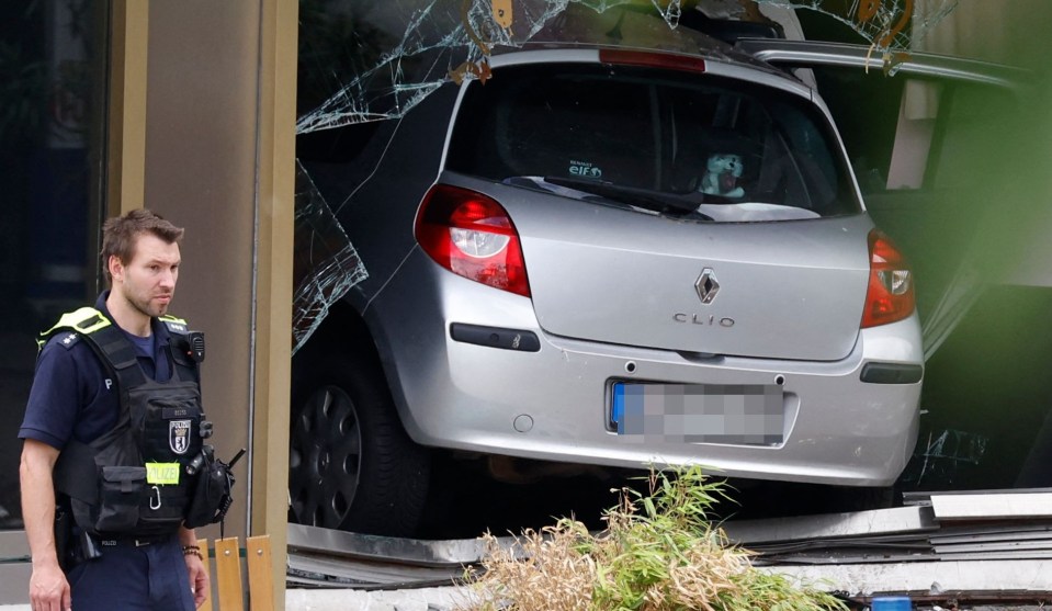 A car has ploughed into a crowd of people in Berlin