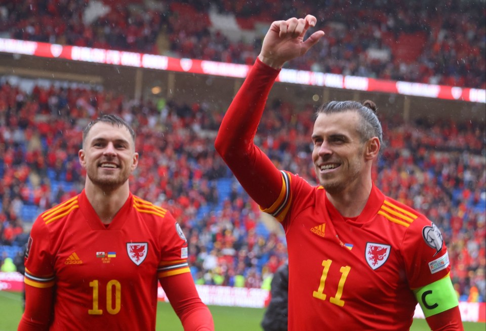 The Welsh FA want Aaron Ramsey (left) and Gareth Bale to take their coaching badges after the World Cup