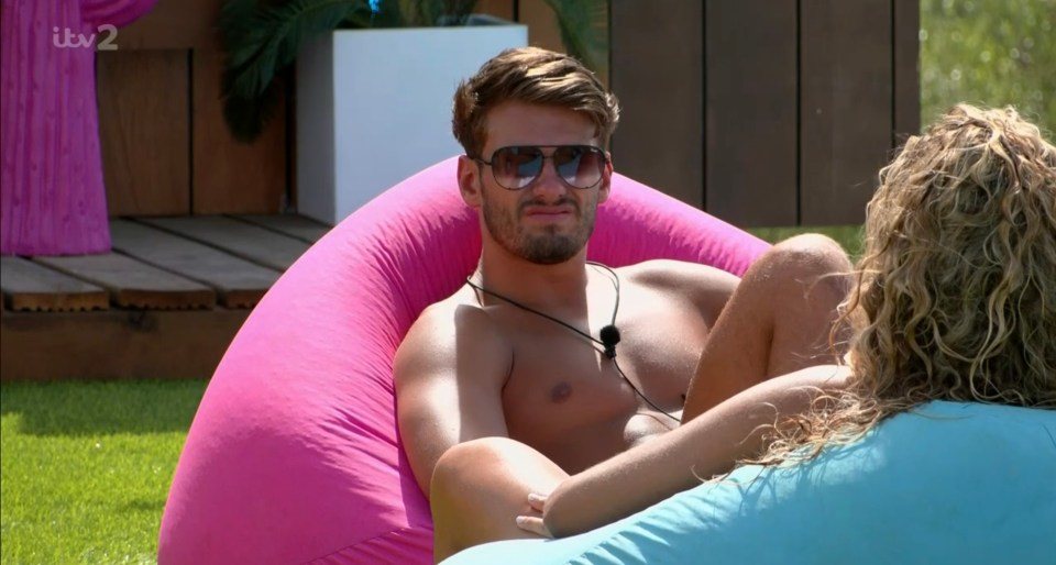 Love Island fans have called out Jacques O'Neill for his reaction to Paige Thorne's flirting