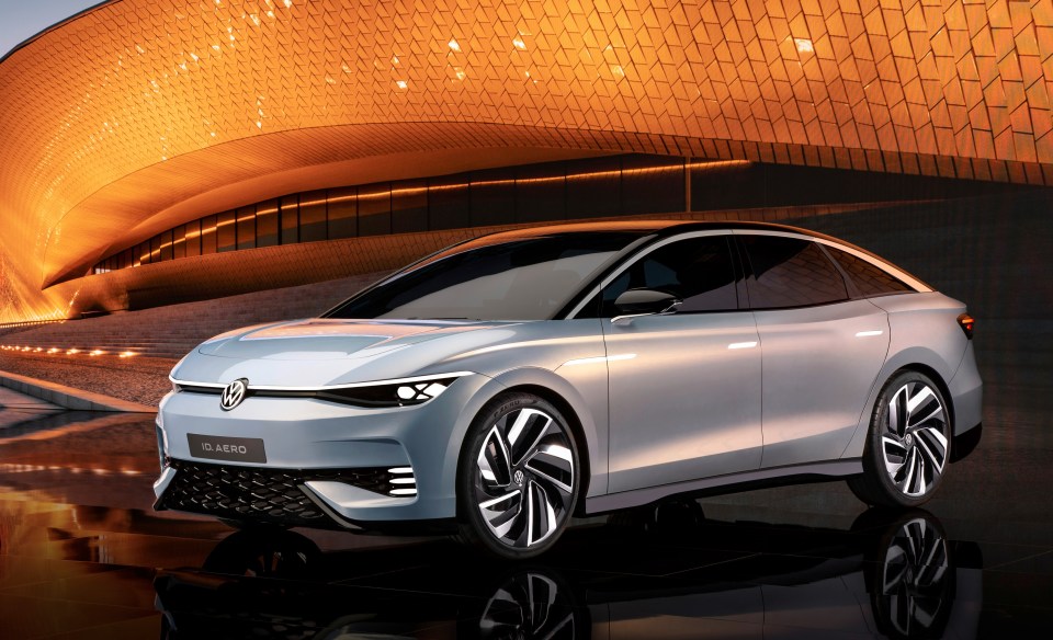 The VW ID.Aero will take on the Tesla Model 3 when it arrives in 2024