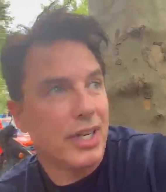 Actor John Barrowman happened to be at the crash site at the time