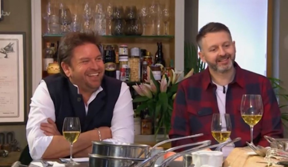 James Martin clashed with co-star Galton Blackiston on Saturday Kitchen