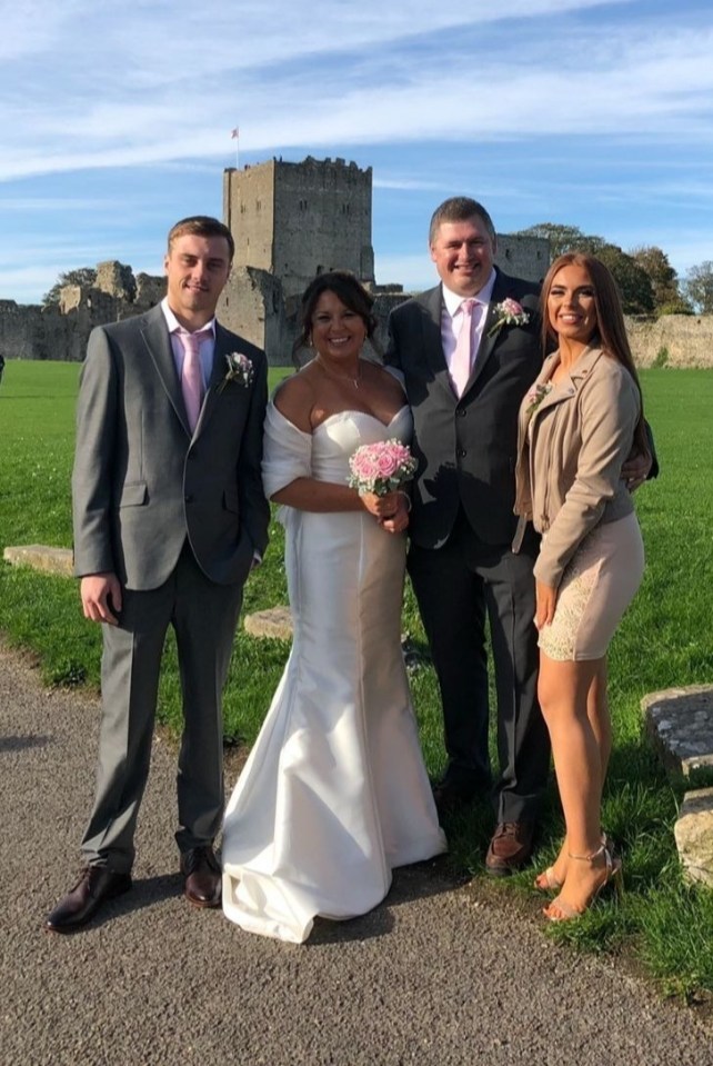 Demi's mum and stepdad got married after Adrian's terminal diagnosis