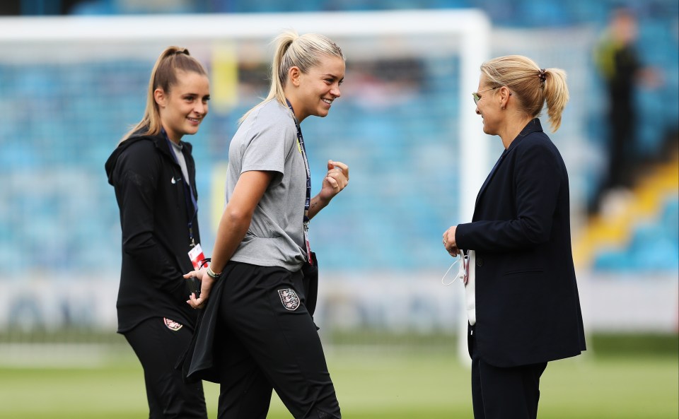 Toone will be looking to add to her tally of 11 goals for England