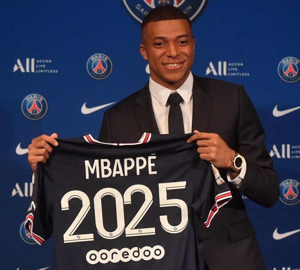 Mbappe's new deal keeps him at the Parc Des Princes until 2025