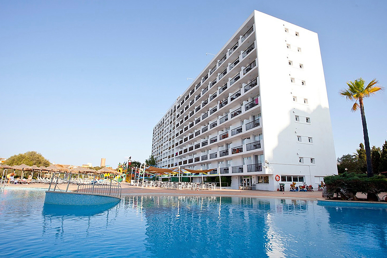 The incident occured at the HYB Eurocalas Hotel in Majorca