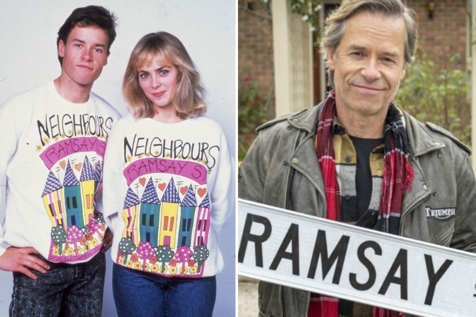 Guy Pearce who played Mike Young is also back in Ramsay Street