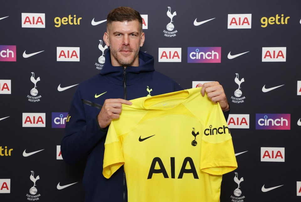 Forster is Spurs' second signing of the summer