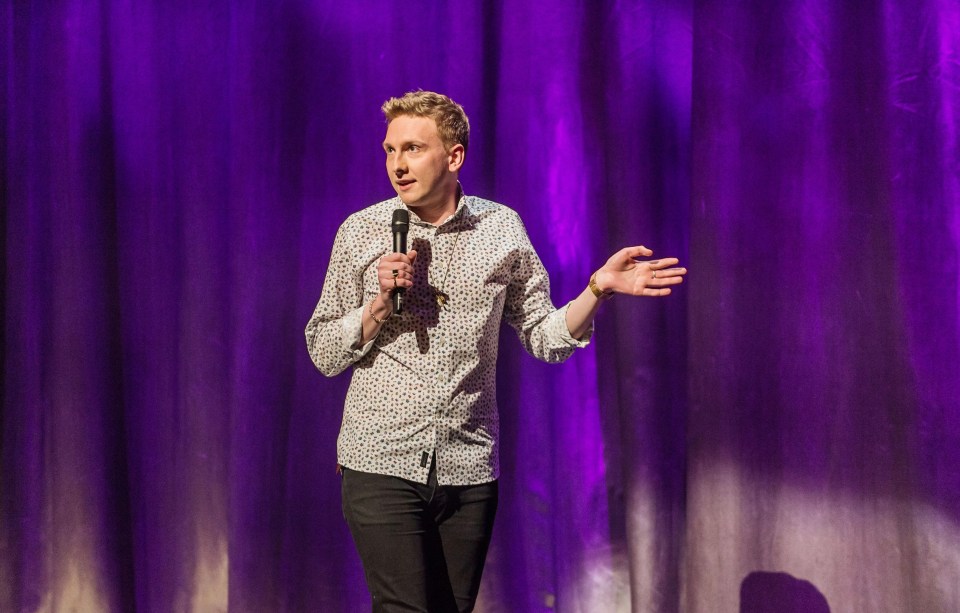 Joe Lycett got a call from the coppers after a recent show