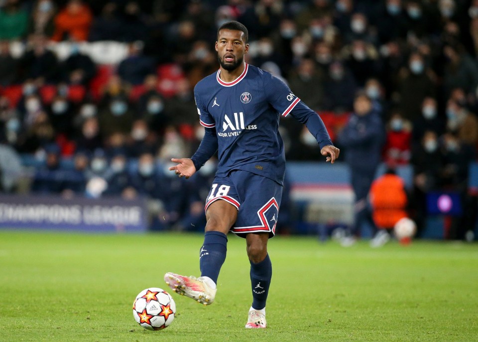 Ex-Liverpool mainstay Georginio Wijnaldum struggled to win over fans or boss Mauricio Pochettino in his disappointing first season at PSG