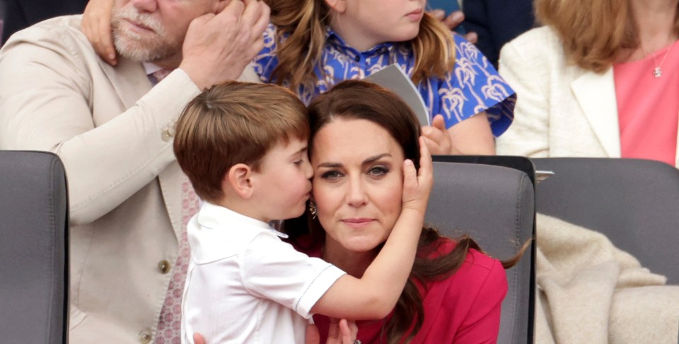 Prince Louis stole the show at the Jubilee Pageant on Sunday