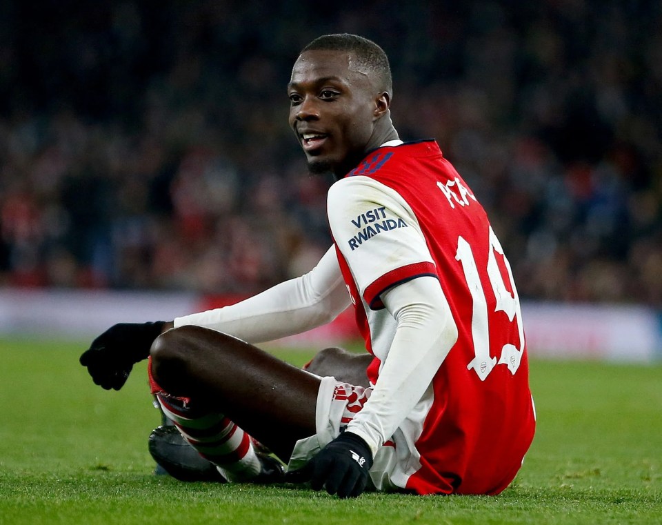 Nicolas Pepe could be on his way out of Arsenal having cost a staggering £72m in 2019