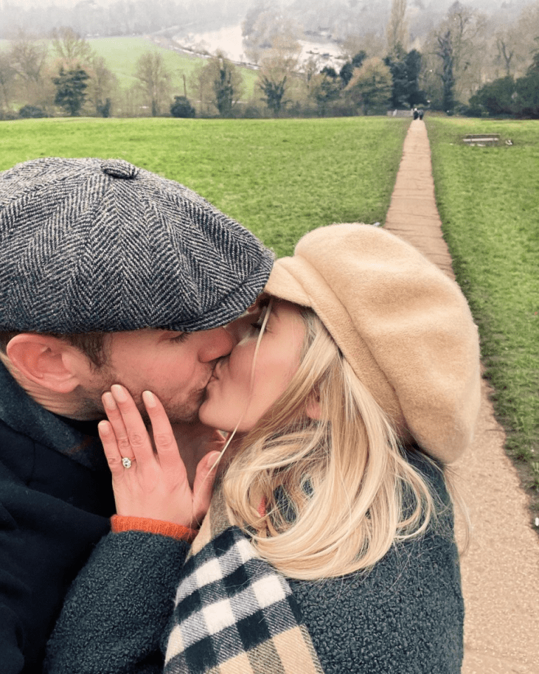 Mollie and Stuart got engaged in 2021