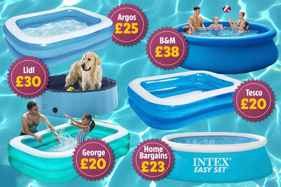 Which inflatable pool will you choose?