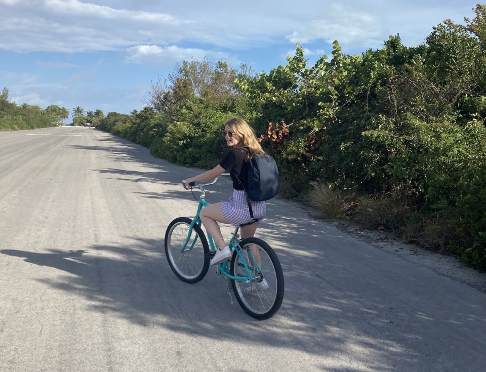 I opted for a bike to see the island, which can be rented by the hour