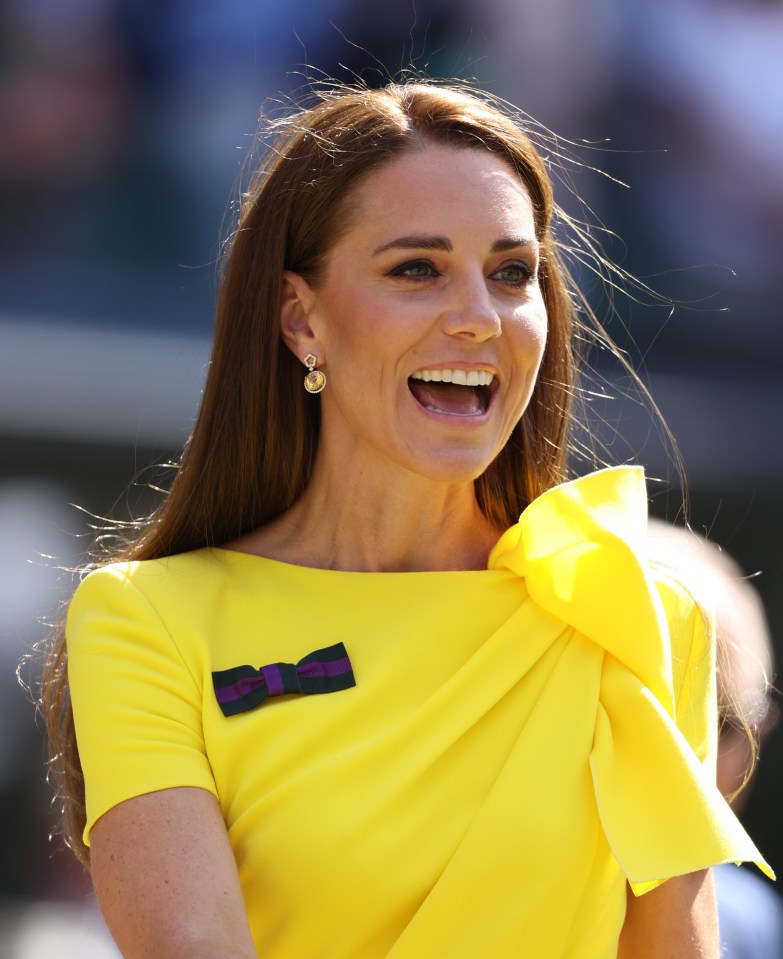 Viewers thought she looked at Kate Middleton, the Duchess of Cambridge