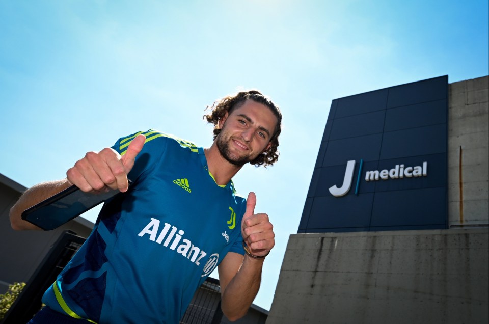 Adrien Rabiot has been linked with a move back to Paris Saint-Germain