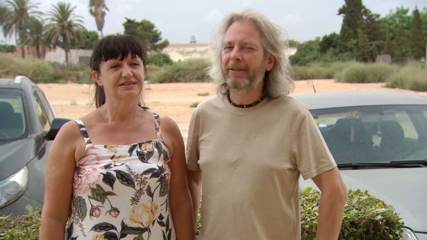 The couple called the view from the balcony a ‘wasteland’