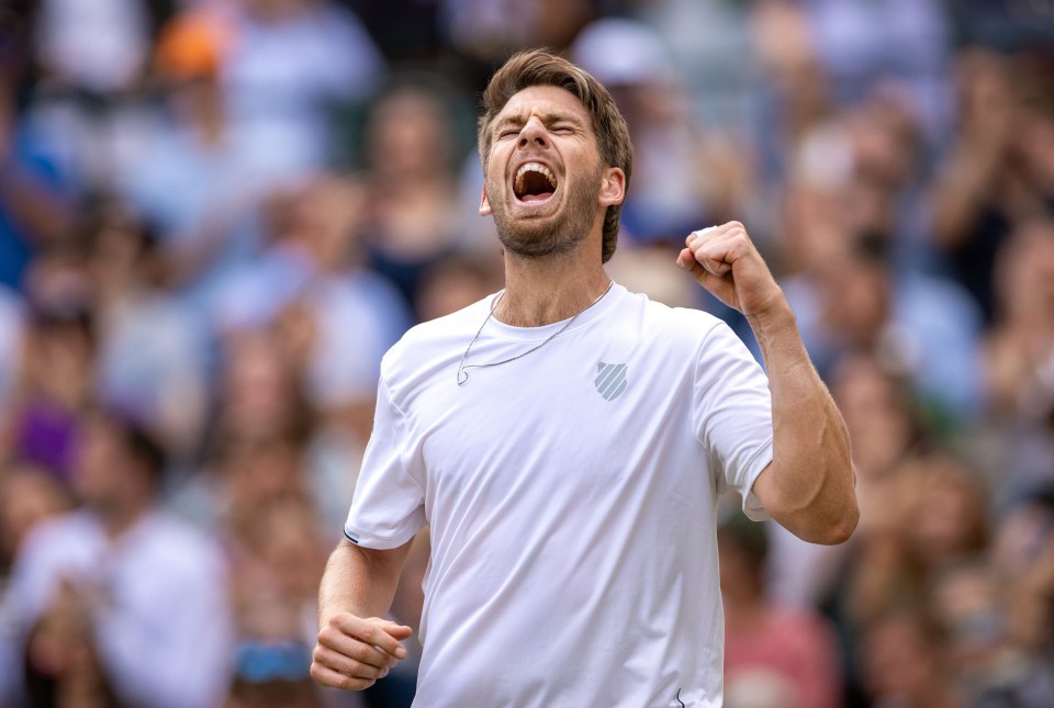 Cameron Norrie faces David Goffin in the quarter-finals at Wimbledon on Tuesday