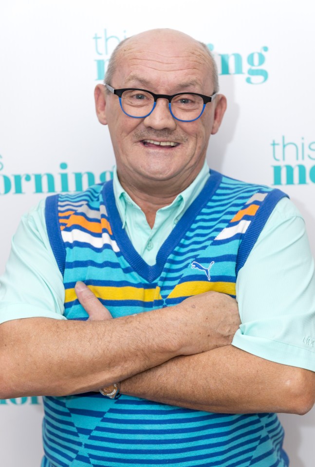 Brendan, 66, said: 'Elderly men have turned up with flowers looking to see if they can hook up with Mrs Brown'