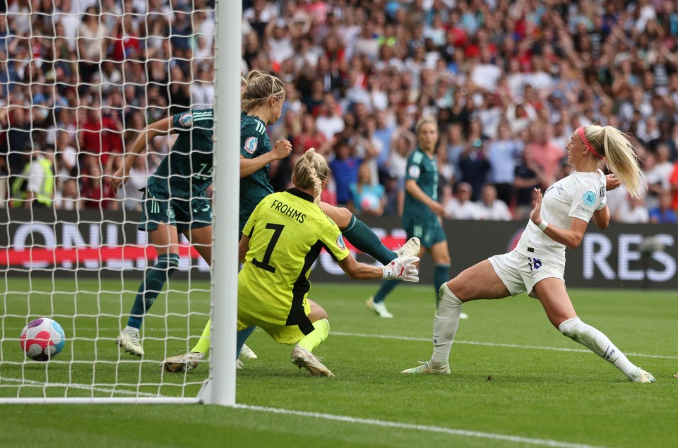 England star Chloe Kelly scored an extra-time winner against Germany in the Euro 2022 final