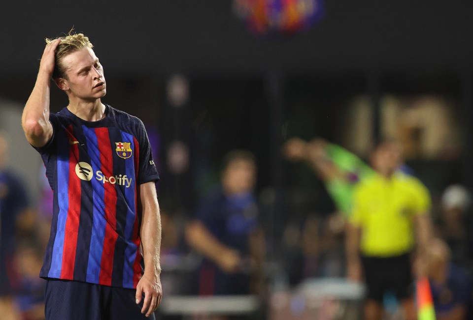 Frenkie de Jong is owed millions in backdated wages