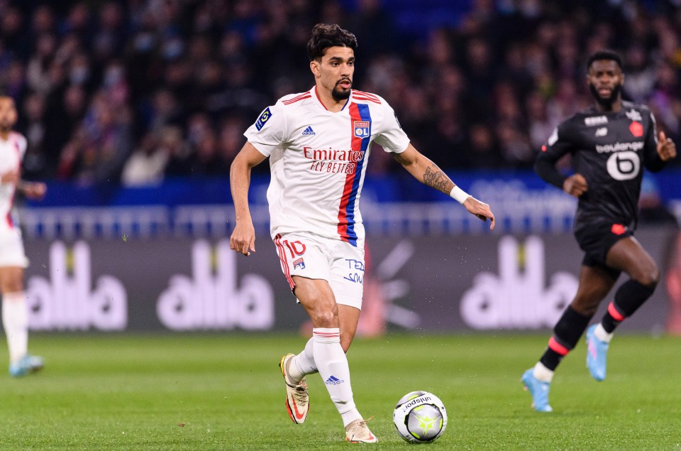 Lyon midfielder Lucas Paqueta could be on the move to Arsenal this summer