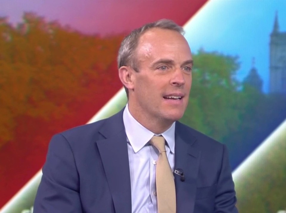 Some headteachers announced pupils should stay at home — a move opposed by deputy PM Dominic Raab