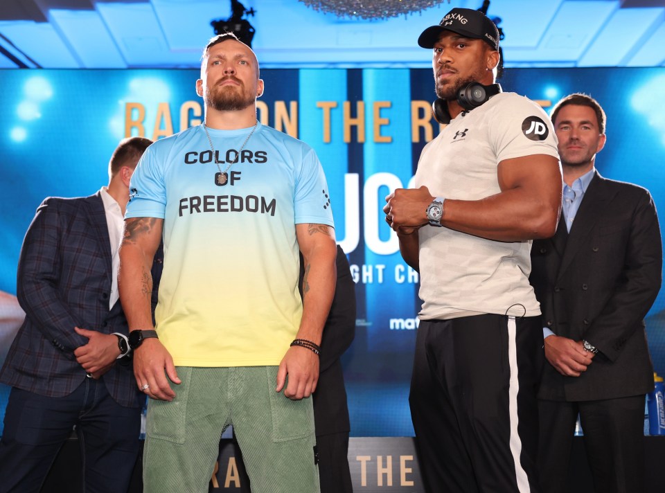 Oleksander Usyk and Anthony Joshua rematch on August 20 in Saudi Arabia