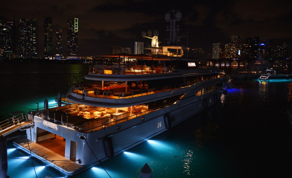 The Kismet was chartered by Jay-Z and Beyonce for £835,000 per week