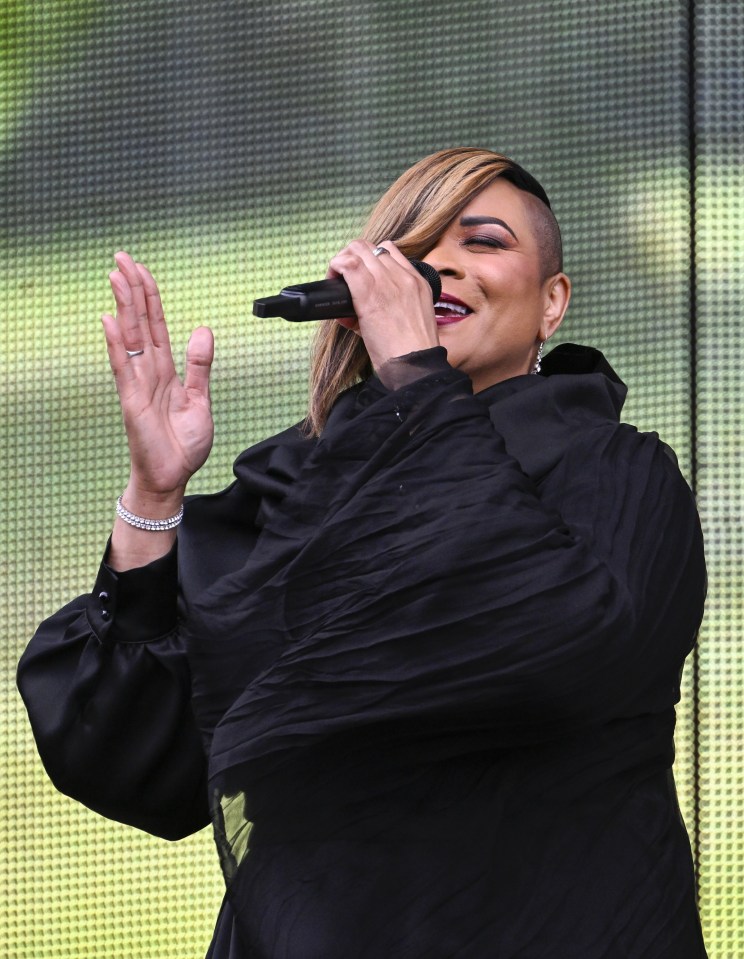 Gabrielle was part of the all-female line-up curated by Adele