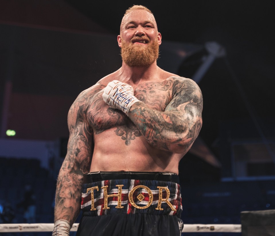 Hafthor Bjornsson wants to fight Tyson Fury