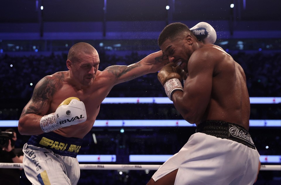 Oleksandr Usyk beat Anthony Joshua in September