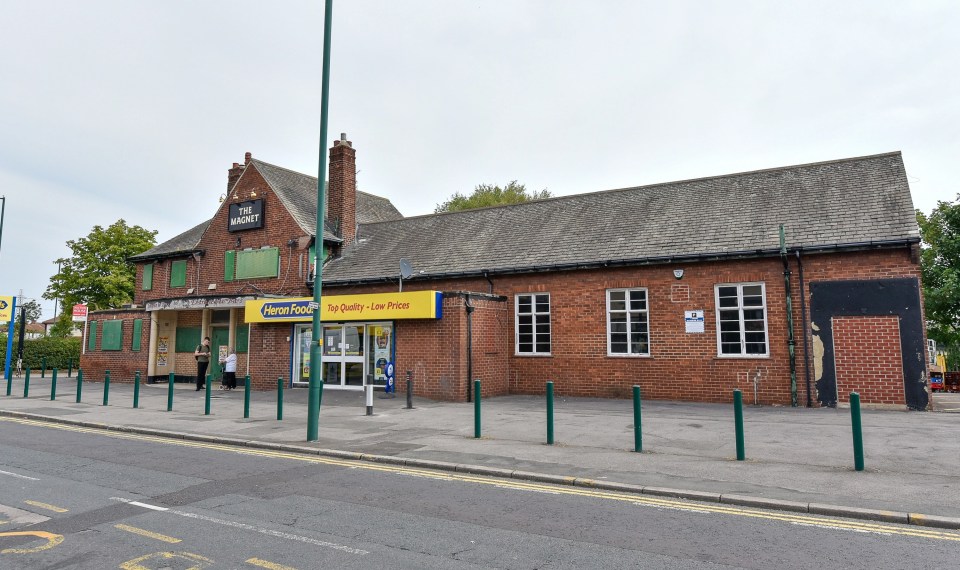 The once popular Magnet pub is now boarded up and turned into a convenience shop