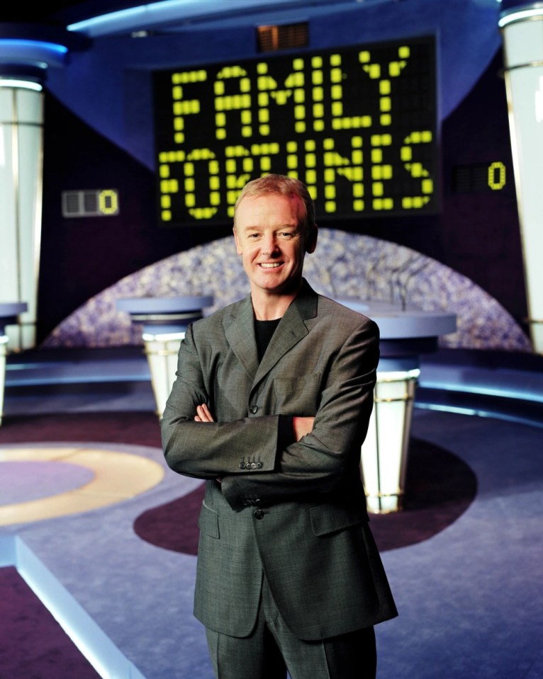 The TV star is best known for his long-running stint hosting Family Fortunes