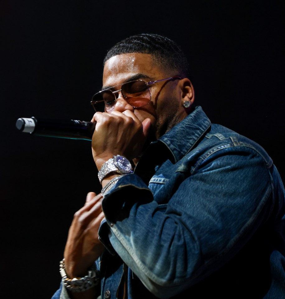 Nelly got the crowd going as the rapper delivered live entertainment